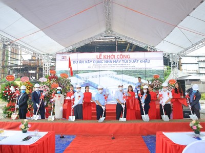 Thuận Đức Group khởi công Nhà máy sản xuất túi xuất khẩu thứ 2 tại Hưng Yên