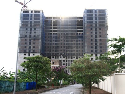 Dự án Nhà ở xã hội Lucky House (Kiến Hưng, Hà Đông, Hà Nội). Ảnh: Thành Nguyễn.