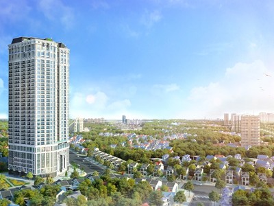 Phối cảnh Hateco Laroma.