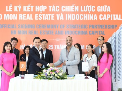 HD Mon Holdings kỳ vọng nhiều vào sự hợp tác với Indochina Capital.