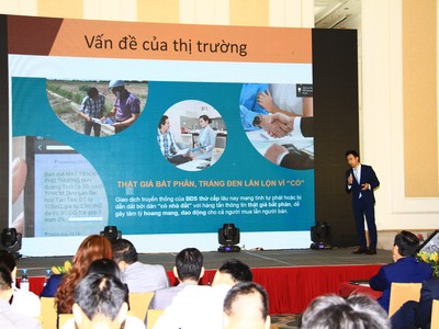 Cenhomes nhắm tới miếng bánh môi giới thứ cấp, nhà dân. Ảnh: Thành Nguyễn.