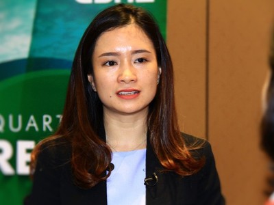 Bà Nguyễn Hoài An, Giám đốc CBRE Hà Nội. Ảnh: Thành Nguyễn.