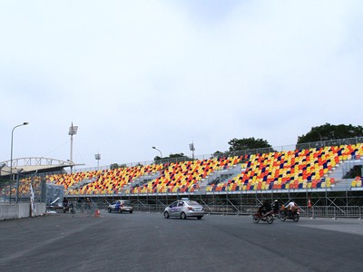 Trường đua F1 Hà Nội: Lộ diện khán đài bám đường Lê Đức Thọ