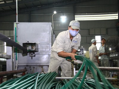 Covid-19 có thể coi là cú huých để hoạt động dịch chuyển nhà xưởng sang Việt Nam được tiến hành nhanh hơn. Ảnh: Thành Nguyễn.