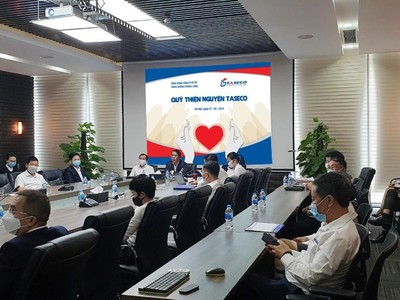 Toàn cảnh Lễ phát động gây quỹ tại điểm cầu trực tuyến Hà Nội.