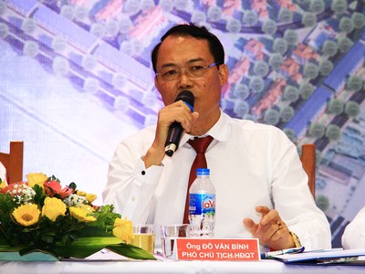 Lãnh đạo Sudico chia sẻ nhiều về khó khăn khi triển khai các dự án. Ảnh: Thành Nguyễn.