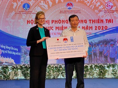 Nhật Bản và UNDP hỗ trợ nhiều hộ nghèo Việt Nam chống dịch Covid-19