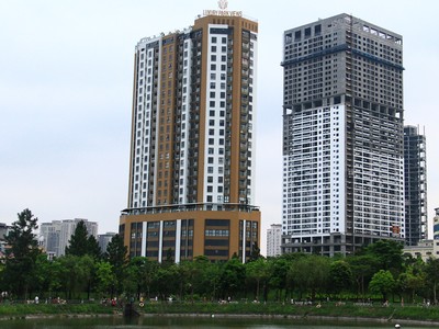 Với các chung cư cao tầng, tầng lánh nạn là vô cùng quan trọng. Ảnh: Thành Nguyễn.