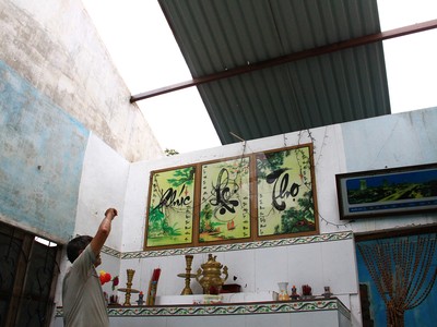 Nhiều hộ dân ở miền Trung bị thiệt hại nặng nề do bão. Ảnh: Thành Nguyễn.