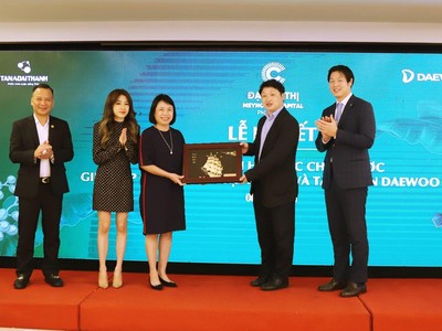 Tập đoàn Tân Á Đại Thành chính thức hợp tác với Daewoo E&C.