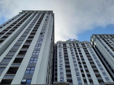 Giá chung cư tại Hà Nội vẫn tăng nhẹ. Ảnh: Thành Nguyễn.