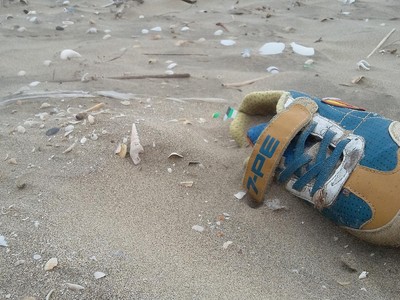 Rác thải đang đe dọa môi trường biển. Ảnh: Thành Nguyễn.