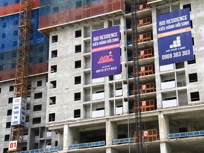 Thị trường căn hộ Thủ đô chưa biết khi nào sẽ hồi sinh nguồn cung. Ảnh: Thành Nguyễn.