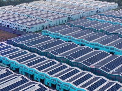 Điện mặt trời mái nhà đang rất được các nhà đầu tư quan tâm. Ảnh: Thành Nguyễn.