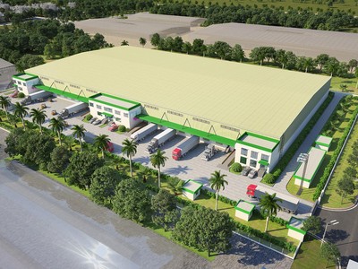 Phối cảnh dự án. 