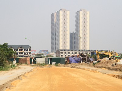 HoREA cho rằng, giữ lại phương pháp thặng dư là cần thiết để hỗ trợ nhà đầu tư trong việc "đánh thức" các vùng đất mới. Ảnh: Bình Minh.