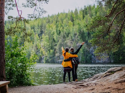 Người dân Phần Lan thích gần gũi và dành nhiều thời gian với thiên nhiên.