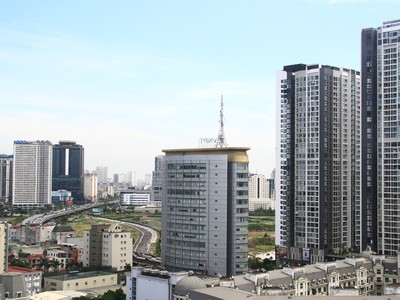 Căn hộ Hà Nội tăng giá mạnh khiến nhiều nhà đầu tư phía Nam không cưỡng nổi sức hút. Ảnh: Bình Minh.