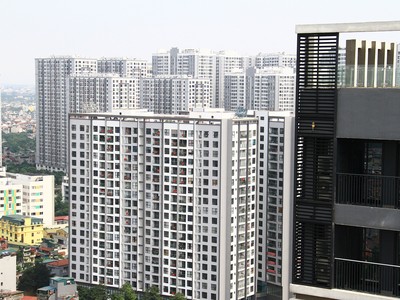 Giá bán căn hộ thị trường thứ cấp đang tăng nhanh hơn sơ cấp. Ảnh: Bình Minh.