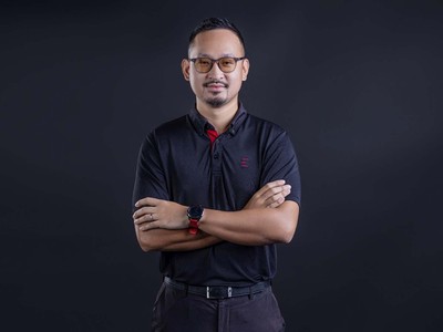 Golfer Nguyễn Nghiêm Hoàng Nam.