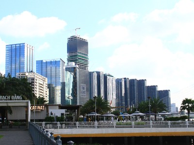 Giá sơ cấp phân khúc căn hộ tại TP.HCM quý 4/2024 đạt khoảng 78,5 triệu đồng/m2. Ảnh: Bình Minh.