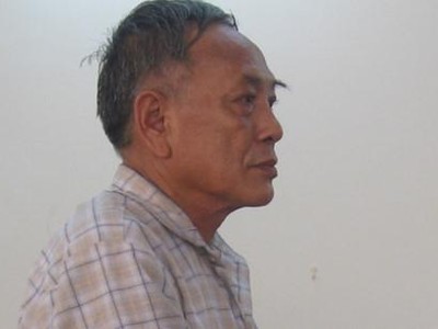 Bị cáo Hạ tại tòa