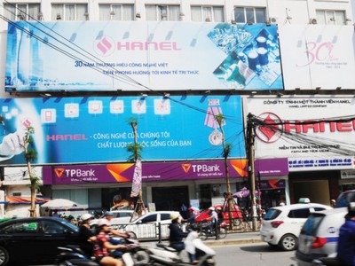 Khu đất rộng 2.600 m2 tại Chùa Bộc, quận Đống Đa đang được Hanel sử dụng làm trụ sở văn phòng Công ty. Ảnh: Dũng Minh