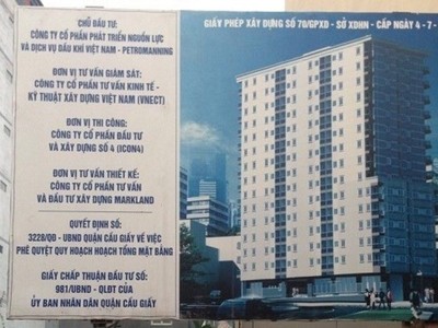 Chung cư Petromanning vẫn chỉ nằm trên giấy

