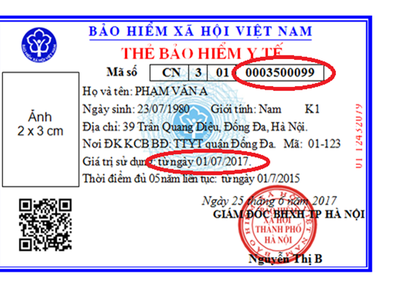 Mỗi cá nhân tham gia sẽ có mã số BHXH duy nhất dùng chung cho cả sổ BHXH và thẻ BHYT