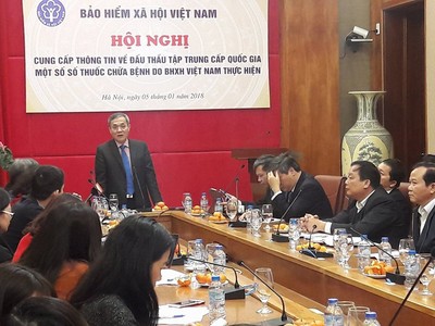 Đấu thầu tập trung, giá thuốc giảm bình quân 21%