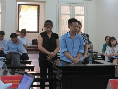 Các bị cáo tại Tòa