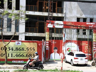 Dự án Tokyo Tower đang bị ngân hàng siết nợ