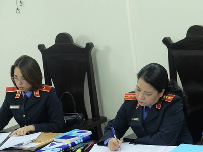 Đại diện Viện Kiểm sát tại phiên tòa