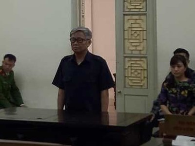 Bị cáo Bùi Duy Nghĩa tại phiên tòa sơ thẩm