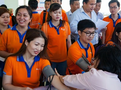 DongA Bank tổ chức chương trình hiến máu nhân đạo