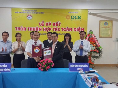 OCB ký hợp tác chiến lược với Trường cao đẳng Kinh tế kế hoạch Đà Nẵng