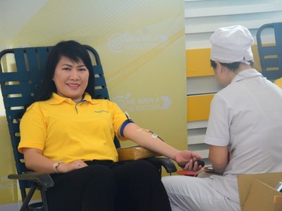 Nam A Bank tổ chức chương trình hiến máu nhân đạo