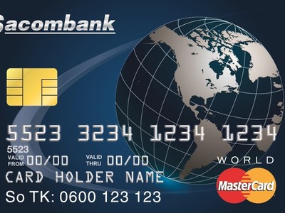 STB phát hành thẻ tín dụng Sacombank World MasterCard