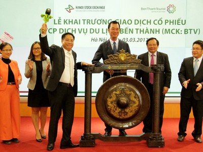 BenThanh Tourist (BTV) tăng kịch trần trong ngày chào sàn 3/3