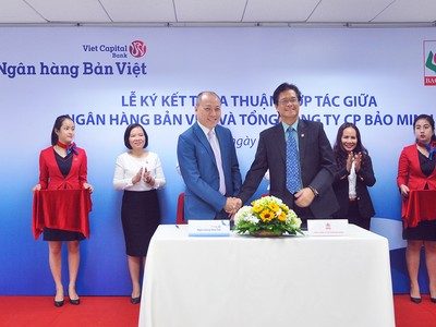 Viet Capital Bank và Bảo Minh ký hợp tác toàn diện