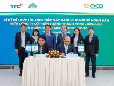 TTC bắt tay OCB “dẫn” vốn tới nông dân trông mía