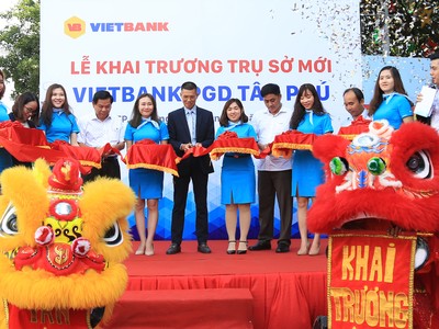 Vietbank Tân Phú khai trương trụ sở mới