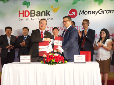 MoneyGram và HDBank ký kết hợp tác chi trả kiều hối tại nhà