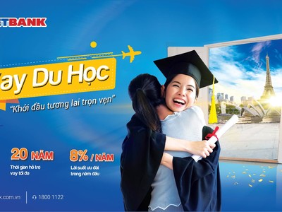 Vietbank dành 1.000 tỷ đồng để cho vay du học 