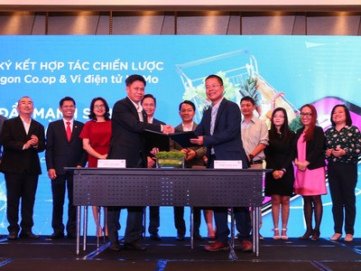 Saison Coop bắt tay ví điện tử MoMo đẩy mạnh số hóa kênh mua sắm 