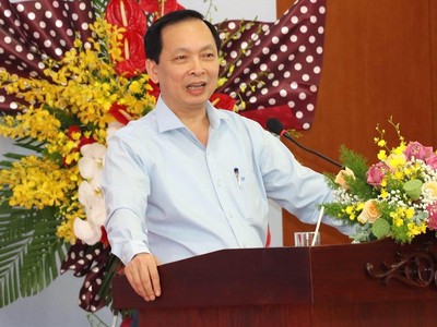 Phó Thống đốc Ngân hàng Nhà nước Đào Minh Tú phát biểu tại hội nghị