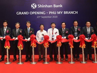 Ngân hàng Shinhan khai trương chi nhánh Phú Mỹ