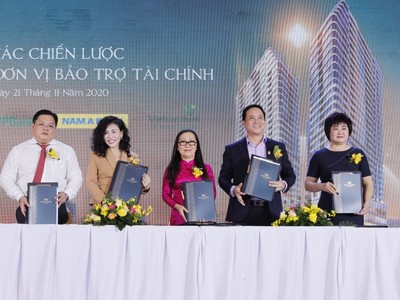 Các ngân hàng ký hợp tác hỗ trợ tài chính và các giải pháp tài chính tới khách mua căn hộ tại dự án King Crown Infinity