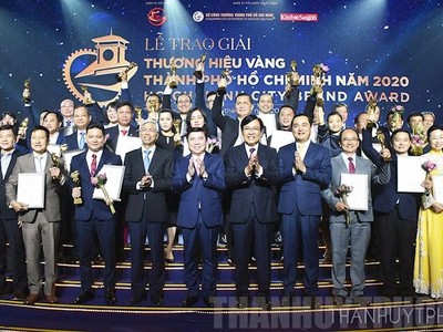 30 doanh nghiệp đạt giải "Thương hiệu vàng TP.HCM"