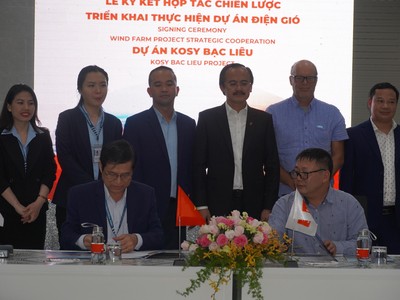 Cảng Quốc tế Long An bắt tay Tập đoàn Đặng Gia triển khai các dự án điện gió